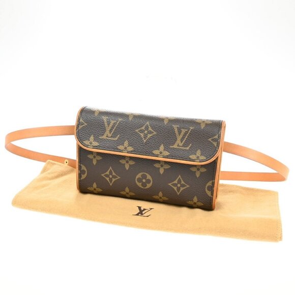 LOUIS VUITTON Pochette Florentine Bum Bag XS Monogram Leather - Picture 1 of 5